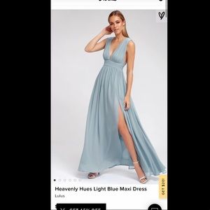 BRAND NEW “Heavenly Blue” Maxi Dress
